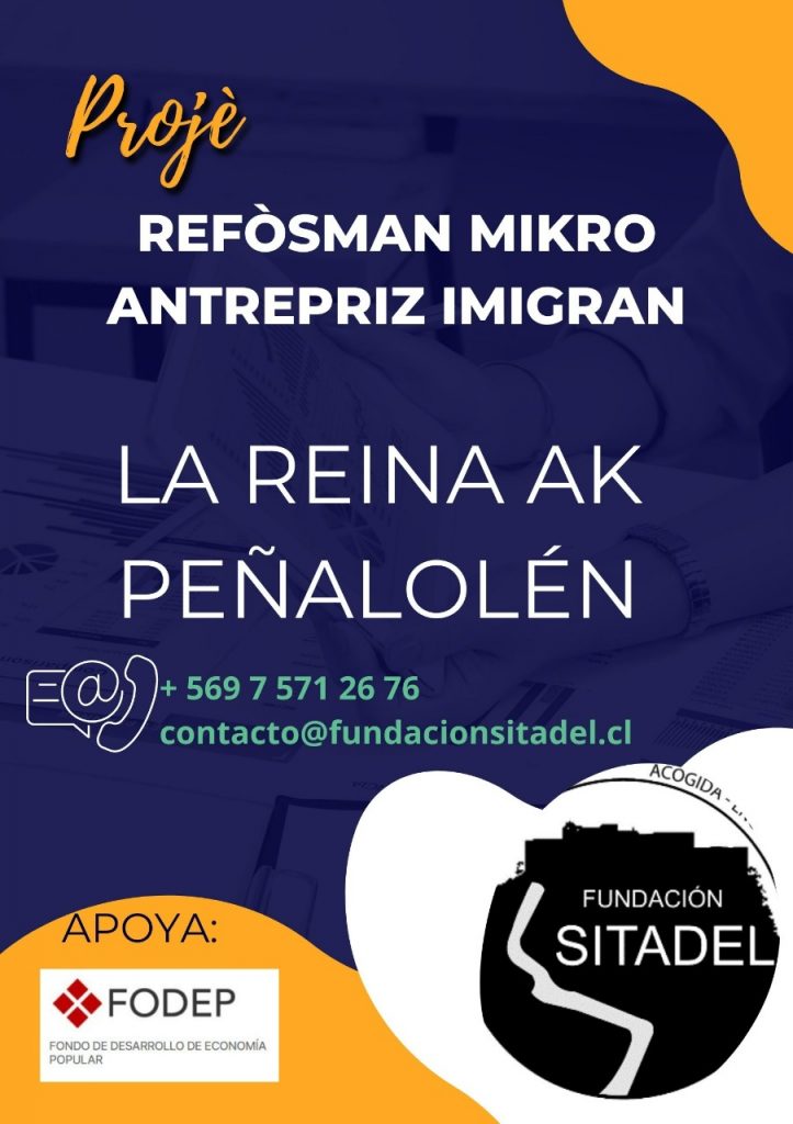 Fortalecimiento de microemprendimientos migrantes en La Reina y Peñalolén